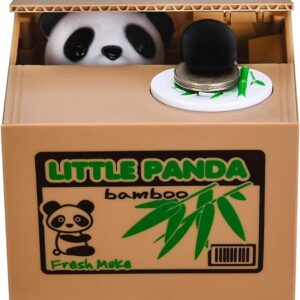 存钱罐-熊猫小小偷
